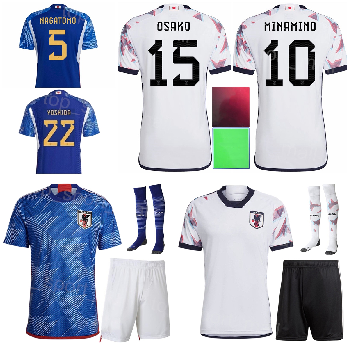 Men Kids Japan Soccer 18 Shinji Okazaki Jerseys 2022-23 World Cup 4 Keisuke Honda 10 Shinji Kagawa 3 Shogo Taniguchi 16 Yuki Soma Football Shirt Kits National Team
Men Kids Japan Soccer 18 Shinji Okazaki Jerseys 2022-23 World Cup 4 Keisuke Honda 10 Shinji Kagawa 3 Shogo Taniguchi 16 Yuki Soma Football Shirt Kits National Team