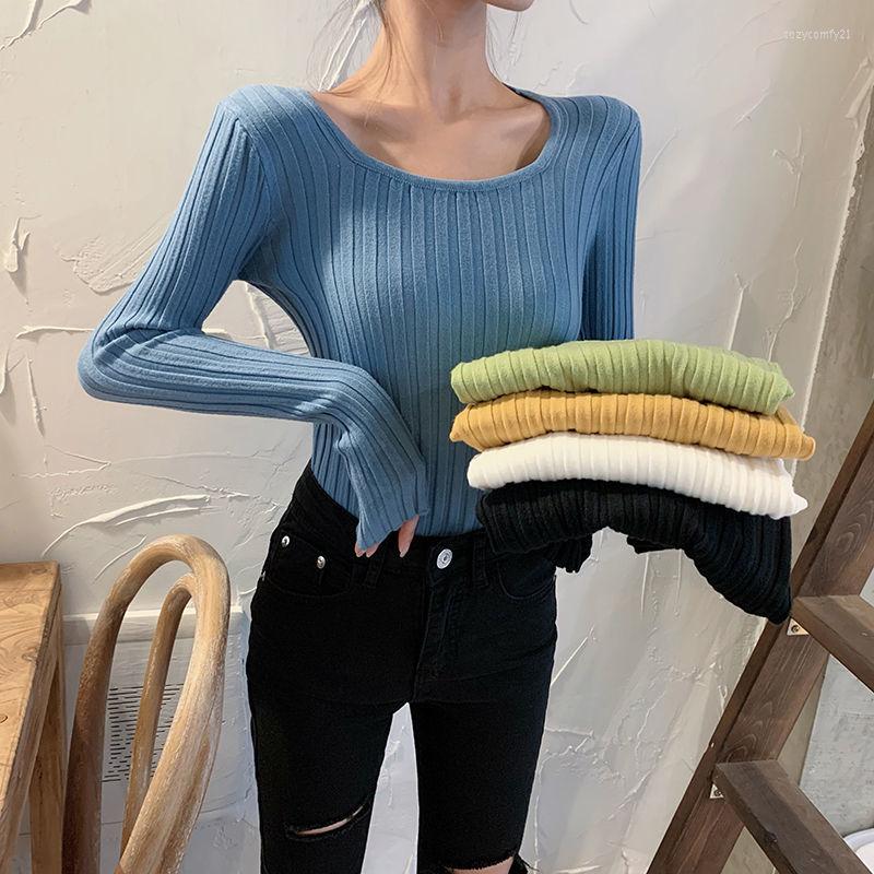 Women' Sweaters Woman Pullover Sexy Long-Sleeved Sweater Short Top Autumn Women' Winter Slim Fit Inner Wear Femme Chandails, Green
Women' Sweaters Woman Pullover Sexy Long-Sleeved Sweater Short Top Autumn Women' Winter Slim Fit Inner Wear Femme Chandails, Green
