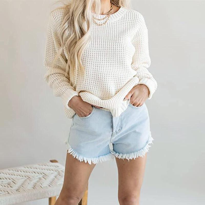 Women' Sweaters 2022 Women' High Qualith Comfy Knitted Autumn Sweater Casual Loose O-Neck Pullovers Elegant Women Manteau Femme, Black
Women' Sweaters 2022 Women' High Qualith Comfy Knitted Autumn Sweater Casual Loose O-Neck Pullovers Elegant Women Manteau Femme, Black