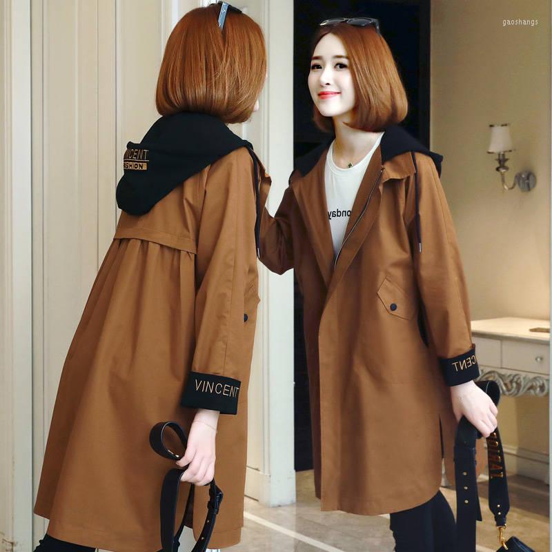 Women's Trench Coats Casual Women Mid-long 2022 Spring Korean Style Oversize Windbreaker Female Pullover Coat Women's, 03
Women's Trench Coats Casual Women Mid-long 2022 Spring Korean Style Oversize Windbreaker Female Pullover Coat Women's, 03