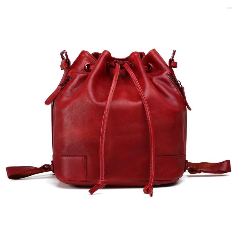 Evening Bags Bucket Bag For Women Genuine Leather Handbag Messenger Crossbody Vintage Fashion Tassel Drawstring Shoulder Daypack, Orange
Evening Bags Bucket Bag For Women Genuine Leather Handbag Messenger Crossbody Vintage Fashion Tassel Drawstring Shoulder Daypack, Orange