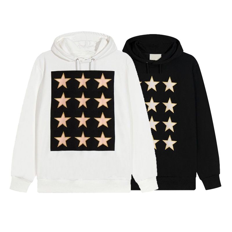 Women' Hoodies Sweatshirts Matching Couple Sport Outfits sportygirl guysDesigner New Star Print Hoodie Sudaderas Con Capucha Roupas Femininas G079, White
Women' Hoodies Sweatshirts Matching Couple Sport Outfits sportygirl guysDesigner New Star Print Hoodie Sudaderas Con Capucha Roupas Femininas G079, White
