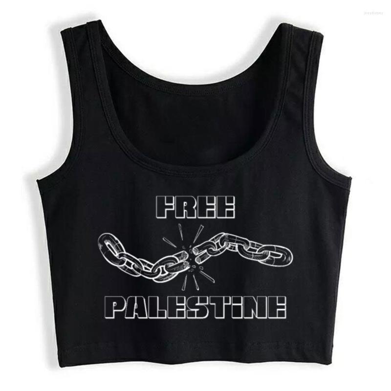 Women' Tanks Crop Top Free Palestine Break The Chains And Live In Peace Funny Inscriptions Y2k Tops Womens Blusas Mujer De Moda Verano, Black
Women' Tanks Crop Top Free Palestine Break The Chains And Live In Peace Funny Inscriptions Y2k Tops Womens Blusas Mujer De Moda Verano, Black