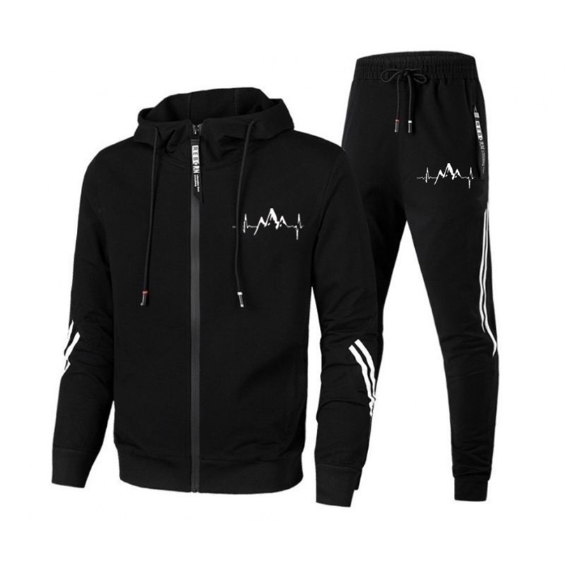 Mens Tracksuits Tracksuit Two Pieces Set Striped Zipper Jacket Pants Fashion Casual Outdoor Male Sportswear Suit Plus Size Men Clothing 220930, Black pants
Mens Tracksuits Tracksuit Two Pieces Set Striped Zipper Jacket Pants Fashion Casual Outdoor Male Sportswear Suit Plus Size Men Clothing 220930, Black pants