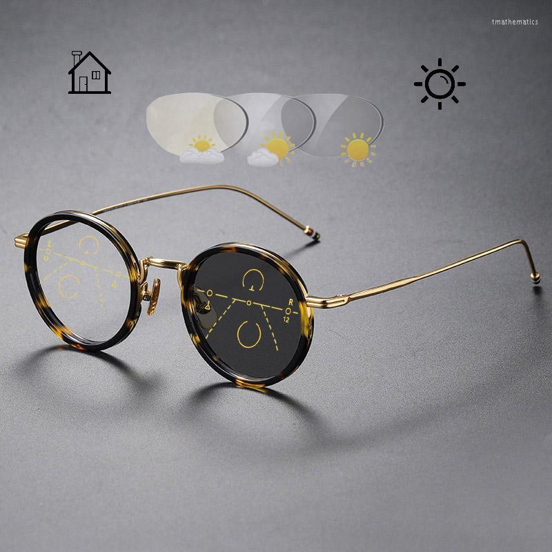 Sunglasses Titanium Multifocal Progressive Pochromic Glasses Vintage Tortoiseshell Round Customizable Prescription Lens Reading GlassesSungl
Sunglasses Titanium Multifocal Progressive Pochromic Glasses Vintage Tortoiseshell Round Customizable Prescription Lens Reading GlassesSungl