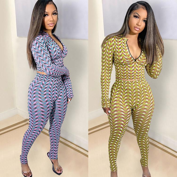 Women' Two Piece Pants Women Sexy V-neck Jumpsuit Fashion Geometry Print Long Seeve Tops And Pencil Two-piece Sets Slim Outfit Ladies Suits, Purple
Women' Two Piece Pants Women Sexy V-neck Jumpsuit Fashion Geometry Print Long Seeve Tops And Pencil Two-piece Sets Slim Outfit Ladies Suits, Purple