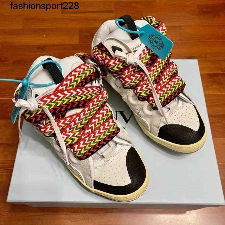 Dress Shoes Designer LANVINS Bread Shoes Pure Original Thick soled Casual Sneakers Men Women New Couple Forrest Gump Training Shoe, Big red
Dress Shoes Designer LANVINS Bread Shoes Pure Original Thick soled Casual Sneakers Men Women New Couple Forrest Gump Training Shoe, Big red