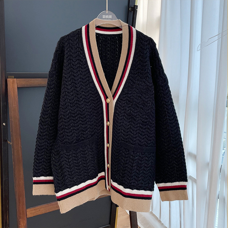 Women's Sweaters timeless luxury Designer Vintage Homecoming Party birthday queens Shoulder Pads Knitted Cardigan Chic Sweater Coat F078, Brown
Women's Sweaters timeless luxury Designer Vintage Homecoming Party birthday queens Shoulder Pads Knitted Cardigan Chic Sweater Coat F078, Brown
