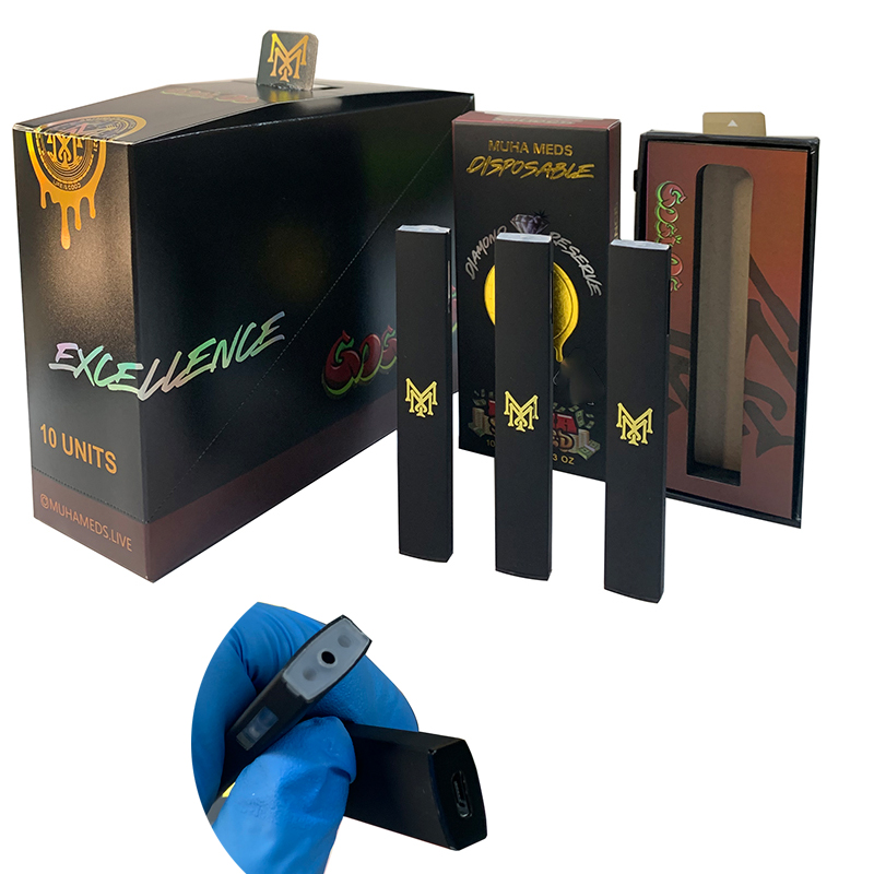 Disposable MUHA MEDS Vape Pen E Cigarettes 1Ml Ceramic Coil Pod empty 280Mah Rechargeable Battery Vapes For Thick Oil
Disposable MUHA MEDS Vape Pen E Cigarettes 1Ml Ceramic Coil Pod empty 280Mah Rechargeable Battery Vapes For Thick Oil