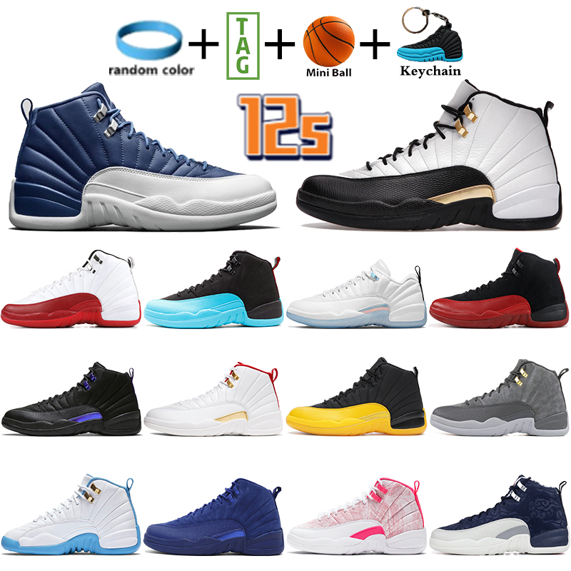Mens 12 12s basketball shoes royalty university blue CNY reverse flu game OVO white indigo black dark concord cherry low men women sneakers, Shoe box
Mens 12 12s basketball shoes royalty university blue CNY reverse flu game OVO white indigo black dark concord cherry low men women sneakers, Shoe box