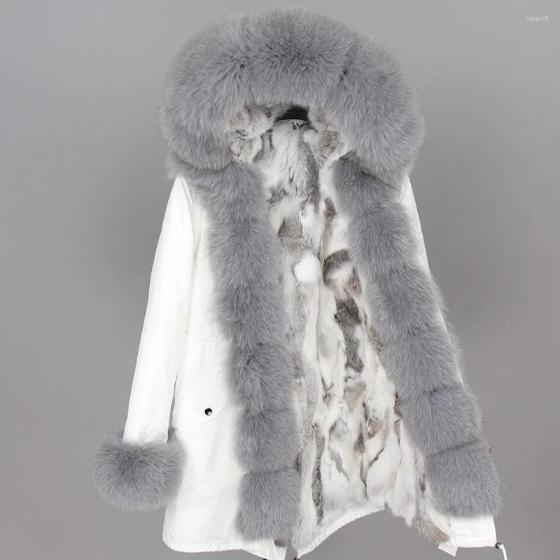 Women' Fur 2022 Natural White Cotton Jacket Winter Female Park Real Liner Parka, Rabbit fur liner 7
Women' Fur 2022 Natural White Cotton Jacket Winter Female Park Real Liner Parka, Rabbit fur liner 7