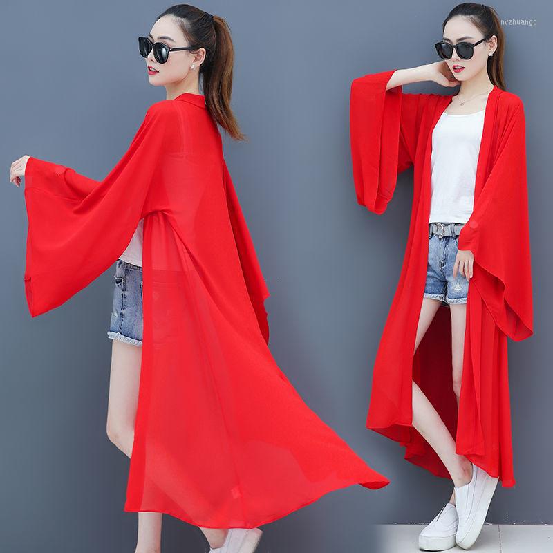 Women' Blouses Women 2022 Summer Sun Protection Long Cardigan Solid Female Casual Loose Coat Jacket Ladies Sunscreen Chiffon Blouse Shirt, Black
Women' Blouses Women 2022 Summer Sun Protection Long Cardigan Solid Female Casual Loose Coat Jacket Ladies Sunscreen Chiffon Blouse Shirt, Black