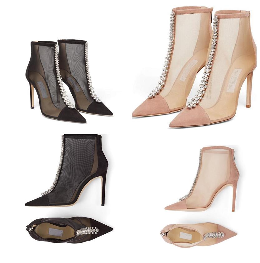 Luxury Women BING BOOT Crystal Suede mesh ankle boots Delicate And High Heel Designer Casual Booty Ankles Short Booties Box EU 35-43
Luxury Women BING BOOT Crystal Suede mesh ankle boots Delicate And High Heel Designer Casual Booty Ankles Short Booties Box EU 35-43