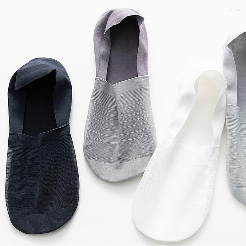 Men's Socks 1Pairs Fashion Mesh Men Ice Silk Thin No Show Non Slip Summer Breathable Boat Male Calcetines Meias, White
Men's Socks 1Pairs Fashion Mesh Men Ice Silk Thin No Show Non Slip Summer Breathable Boat Male Calcetines Meias, White