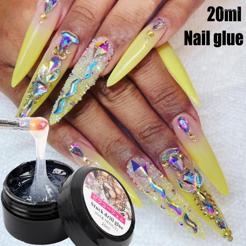 Nail Gel 20ml Strong Glue Super Sticky Adhesive UV Polish For Rhinestone Crystal Gems Jewelry DIY Manicure Art Tools, 8ml
Nail Gel 20ml Strong Glue Super Sticky Adhesive UV Polish For Rhinestone Crystal Gems Jewelry DIY Manicure Art Tools, 8ml