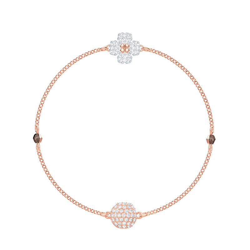 Four Leaf Clover rose gold Link Bracelet for women Collection Invisible magnetic buckle for all festival
Four Leaf Clover rose gold Link Bracelet for women Collection Invisible magnetic buckle for all festival