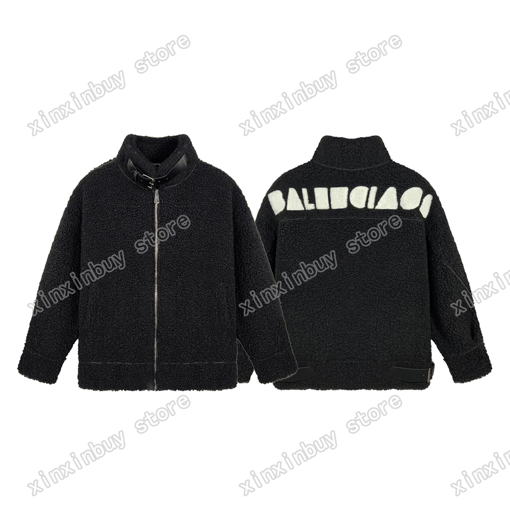 xinxinbuy Men designer Coat Jacket paris Letter embroidery Panelled Wool Blend long sleeve women oversize black white S-2XL
xinxinbuy Men designer Coat Jacket paris Letter embroidery Panelled Wool Blend long sleeve women oversize black white S-2XL