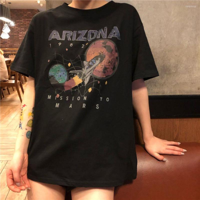 Women's T Shirts COIGARSAM Women Shirt Spring 2022 Casual Short Sleeve Print Letter Loose Cartoon O-Neck Black Tee Tops
Women's T Shirts COIGARSAM Women Shirt Spring 2022 Casual Short Sleeve Print Letter Loose Cartoon O-Neck Black Tee Tops