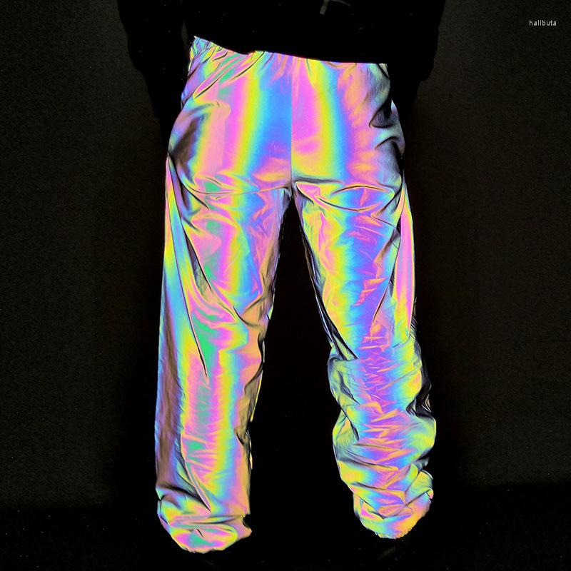 Men's Pants HOO 2022 Men's Colorful Reflective Trousers And Women's Same Sport, Black
Men's Pants HOO 2022 Men's Colorful Reflective Trousers And Women's Same Sport, Black