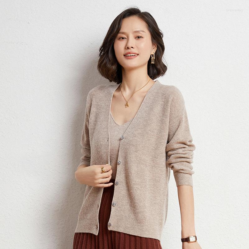 Women's Knits Autumn And Winter Thickened Women's Knitted Cardigan Wool V-Neck Long-Sleeved Sweater All-Match Fashion Loose Outer Top, Black
Women's Knits Autumn And Winter Thickened Women's Knitted Cardigan Wool V-Neck Long-Sleeved Sweater All-Match Fashion Loose Outer Top, Black