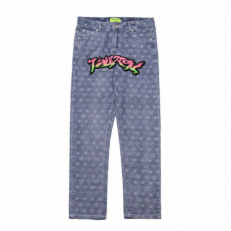 Mens Plus Size Pants Hip Hop Embroidery Gradient Jeans Mens Ripped Straight Full Printed Streetwear Denim Trousers louie vuitton
Mens Plus Size Pants Hip Hop Embroidery Gradient Jeans Mens Ripped Straight Full Printed Streetwear Denim Trousers louie vuitton
