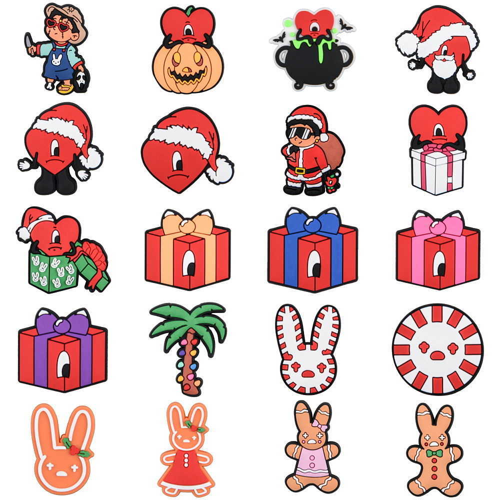 New Designer Soft Pvc Bad Bunny Christmas Halloween Shoe Charms Texas Houston Charm
New Designer Soft Pvc Bad Bunny Christmas Halloween Shoe Charms Texas Houston Charm