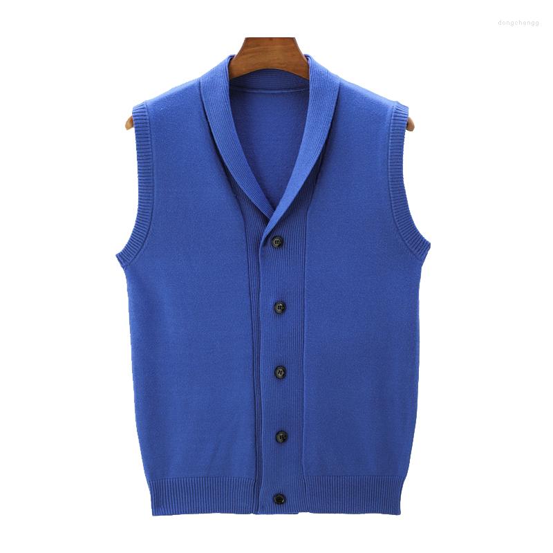 Men's Vests Men 26.5% Wool Vest Knit Buttons Down Sleeveless Sweater Cardigan Turndown Collar Thick Basic For Autumn Winter Blue 002K-3206
Men's Vests Men 26.5% Wool Vest Knit Buttons Down Sleeveless Sweater Cardigan Turndown Collar Thick Basic For Autumn Winter Blue 002K-3206