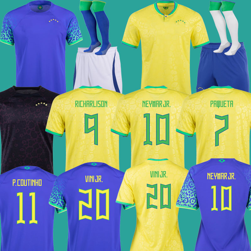 22 23 Brazils VINI JR. Soccer Jersey 2022 brasil CASEMIRO NEYMAR J R National Team G.JESUS P.COUTINHO Shirt Away L.PAQUETA T.SILVA PELE MARCELO 74329 Football uniform, Away patches
22 23 Brazils VINI JR. Soccer Jersey 2022 brasil CASEMIRO NEYMAR J R National Team G.JESUS P.COUTINHO Shirt Away L.PAQUETA T.SILVA PELE MARCELO 74329 Football uniform, Away patches