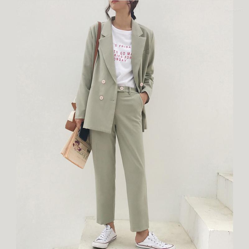 Women' Two Piece Pants Autumn Winter Thicken Women Pant Suit Light Green Notched Blazer Jacket & 2022 Office Wear Suits Female Sets, Black
Women' Two Piece Pants Autumn Winter Thicken Women Pant Suit Light Green Notched Blazer Jacket & 2022 Office Wear Suits Female Sets, Black
