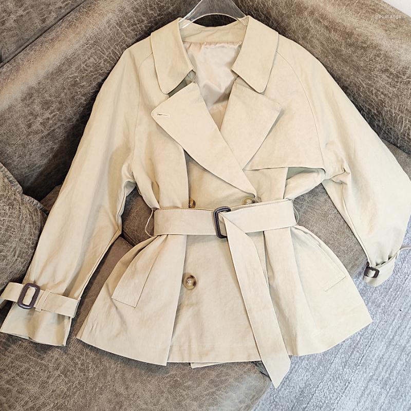 Women' Trench Coats Fashion Suit Lapel Cape Style Waist Belt Slim-fit Windbreaker Jacket 0908 Women, Khaki
Women' Trench Coats Fashion Suit Lapel Cape Style Waist Belt Slim-fit Windbreaker Jacket 0908 Women, Khaki