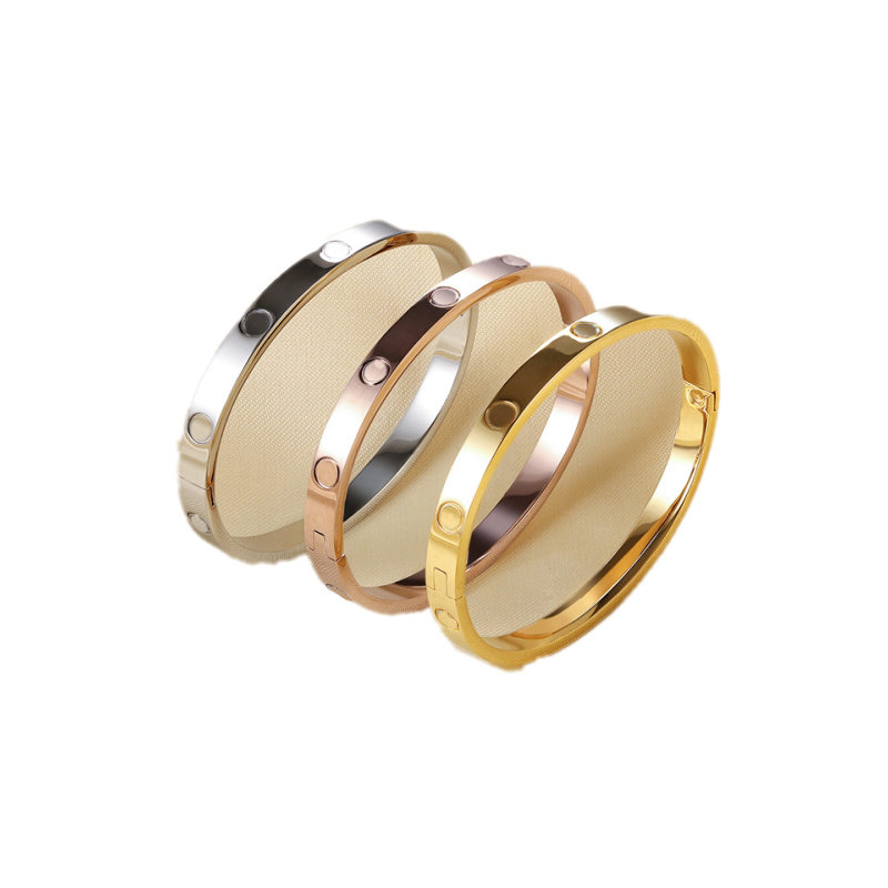 Designer bracelet for women bangle thin love bracelets couple jewelry luxury cjeweler 4 diamonds stone screw lock gold bangles B6067417 engagement men bangles
Designer bracelet for women bangle thin love bracelets couple jewelry luxury cjeweler 4 diamonds stone screw lock gold bangles B6067417 engagement men bangles