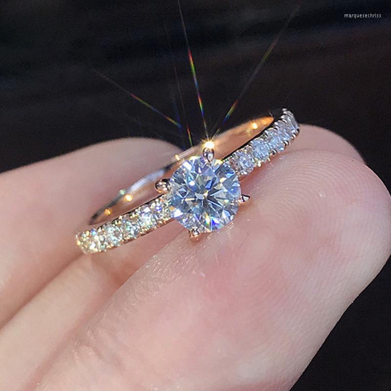 Wedding Rings Fashion Four Design Cubic Zircon Engagement For Women Female Jewelry Silver Color CZ Crystal Ring Party Gift
Wedding Rings Fashion Four Design Cubic Zircon Engagement For Women Female Jewelry Silver Color CZ Crystal Ring Party Gift
