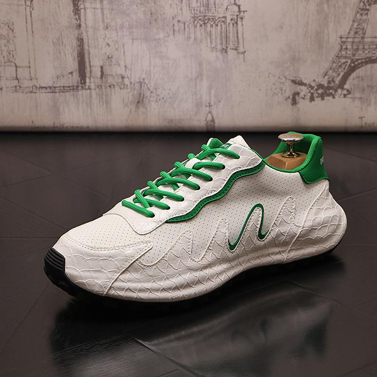 Fashion Designers Business Wedding Dress Party Shoes Breathable White Sports Casual Sneakers Non-slip Round Toe Thick Bottom Driving Leisure Loafers Y108, White black
Fashion Designers Business Wedding Dress Party Shoes Breathable White Sports Casual Sneakers Non-slip Round Toe Thick Bottom Driving Leisure Loafers Y108, White black