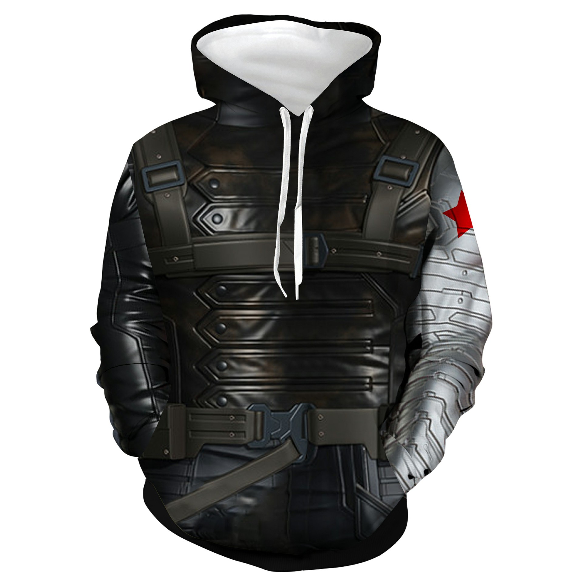 Theme Costume Men League Cosplay Winter Soldier Hoodie Movies The Same Sports Zipper Sweater Cosplay Jacket, Pullover hoodie # 2
Theme Costume Men League Cosplay Winter Soldier Hoodie Movies The Same Sports Zipper Sweater Cosplay Jacket, Pullover hoodie # 2