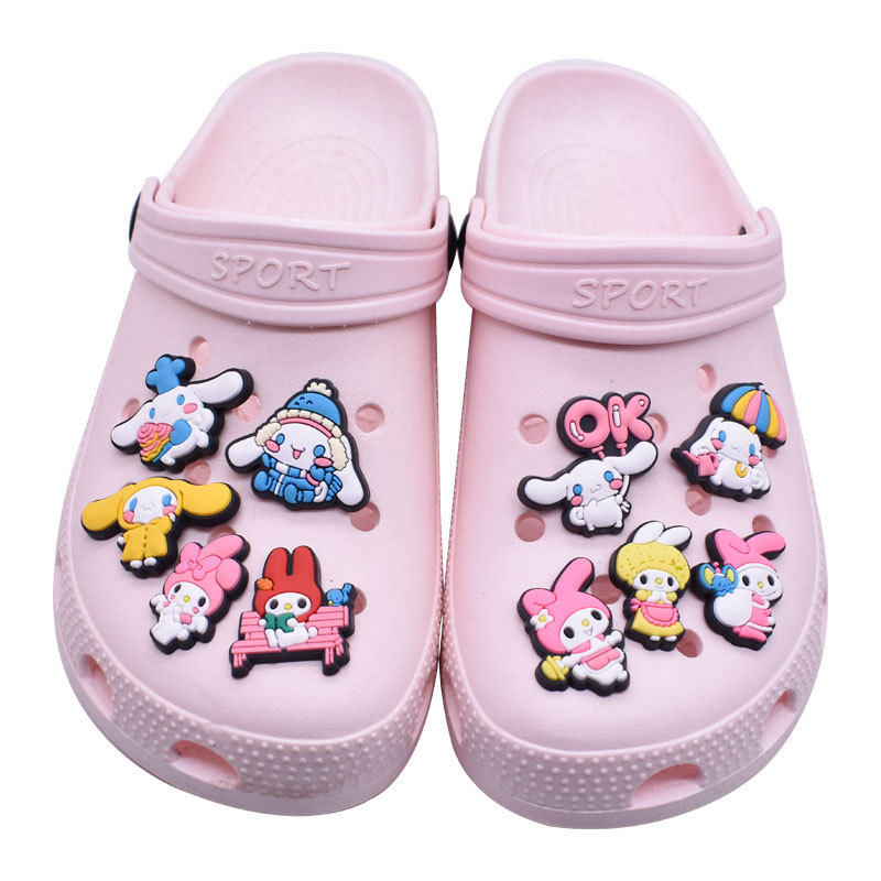 Anime charms wholesale Kuromi cartoon charms shoe accessories pvc decoration buckle soft rubber clog charms fast ship, Equally mixed colors
Anime charms wholesale Kuromi cartoon charms shoe accessories pvc decoration buckle soft rubber clog charms fast ship, Equally mixed colors