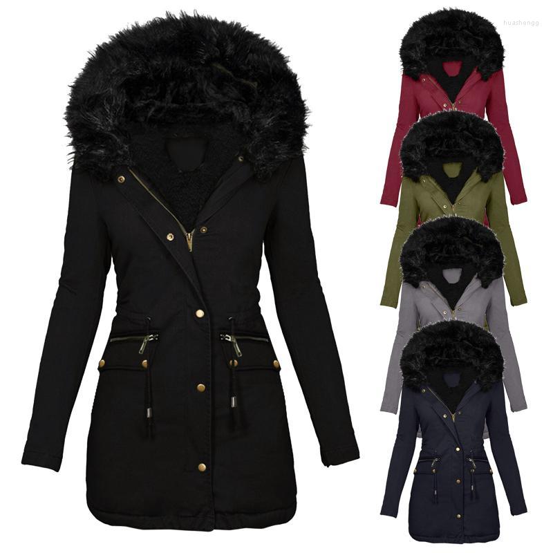 Women' Wool Women' & Blends Ladies Warm Thickened Overcoat Plus Size Trendy Winter Fleece Lined Hoodie Snow Coat Jacket Outwear, Ny
Women' Wool Women' & Blends Ladies Warm Thickened Overcoat Plus Size Trendy Winter Fleece Lined Hoodie Snow Coat Jacket Outwear, Ny