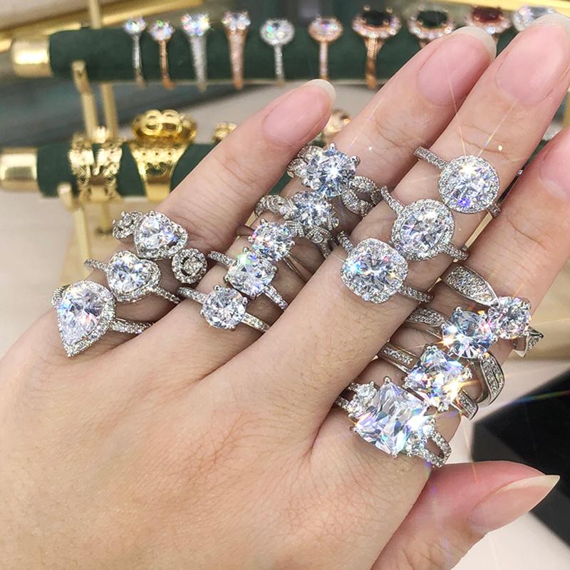 Wedding Rings Engagement Bridal Ring For Women Aesthetic Zircon Crystal Promise Marriage Famle Korean Fashion Jewelry Gift
Wedding Rings Engagement Bridal Ring For Women Aesthetic Zircon Crystal Promise Marriage Famle Korean Fashion Jewelry Gift