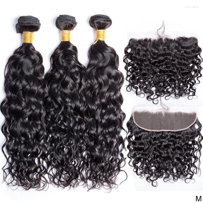 Human Hair Bulks Water Wave Weave Bundles With Frontal 10A Brazilian 13x4 Ear To Lace Extension
Human Hair Bulks Water Wave Weave Bundles With Frontal 10A Brazilian 13x4 Ear To Lace Extension