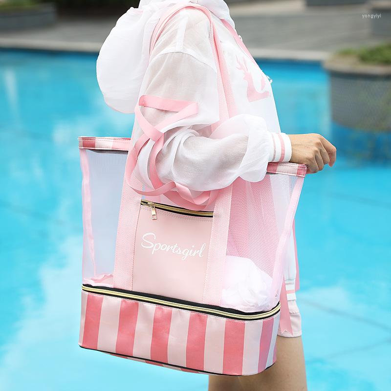 Duffel Bags Stripe Nylon Sport Gym Bag Travel With Shoe Compartment Dry Wet Separation Layer For Women Pool Beach Pouch 2022, Style 3
Duffel Bags Stripe Nylon Sport Gym Bag Travel With Shoe Compartment Dry Wet Separation Layer For Women Pool Beach Pouch 2022, Style 3