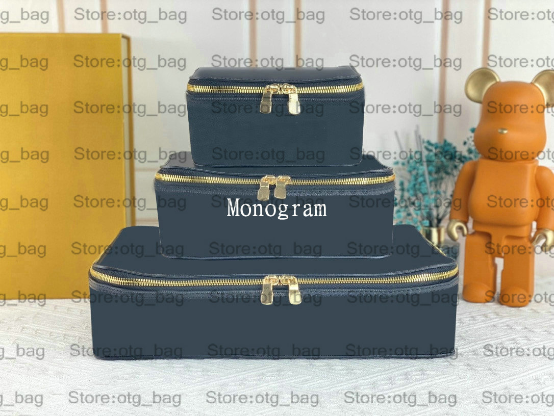 M43690 M43689 M43688 Bags Packing Cube Damier Graphite Storage box Leather Travel Jewelry boxs New set designers Luggage Fashion Trunk Suitcases Designers Luxurys