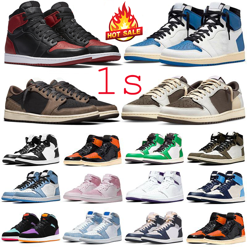 Jumpman Retro 1 basketball shoes 1s travis scotts lows Reverse Mocha Men Women Sneakers Bred Panda Chicago UNC University Blue Black Phantom Outdoor Sports Trainers, Item#45
Jumpman Retro 1 basketball shoes 1s travis scotts lows Reverse Mocha Men Women Sneakers Bred Panda Chicago UNC University Blue Black Phantom Outdoor Sports Trainers, Item#45