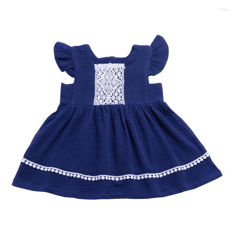 Girl Dresses Girl's Born Baby Girls Clothes Summer Mother Children Dress Lolita Princess Cotton Party Travel Holiday, Blue
Girl Dresses Girl's Born Baby Girls Clothes Summer Mother Children Dress Lolita Princess Cotton Party Travel Holiday, Blue