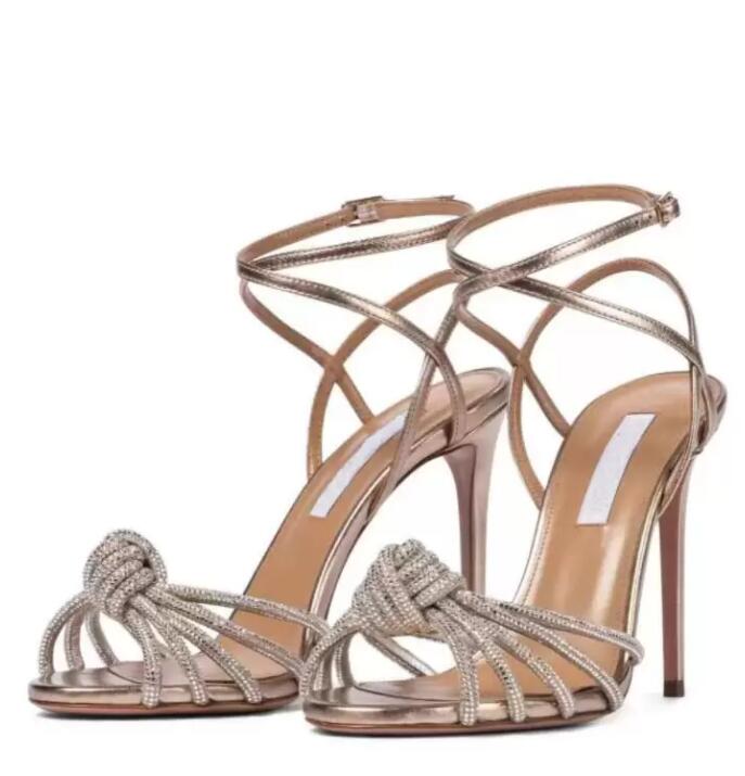 Fashion Women's Sandals Leather Knot Narrow Ankle Buckle Open Toe Summer Fashion Wedding Evening Dress Party Walking Shoes
Fashion Women's Sandals Leather Knot Narrow Ankle Buckle Open Toe Summer Fashion Wedding Evening Dress Party Walking Shoes