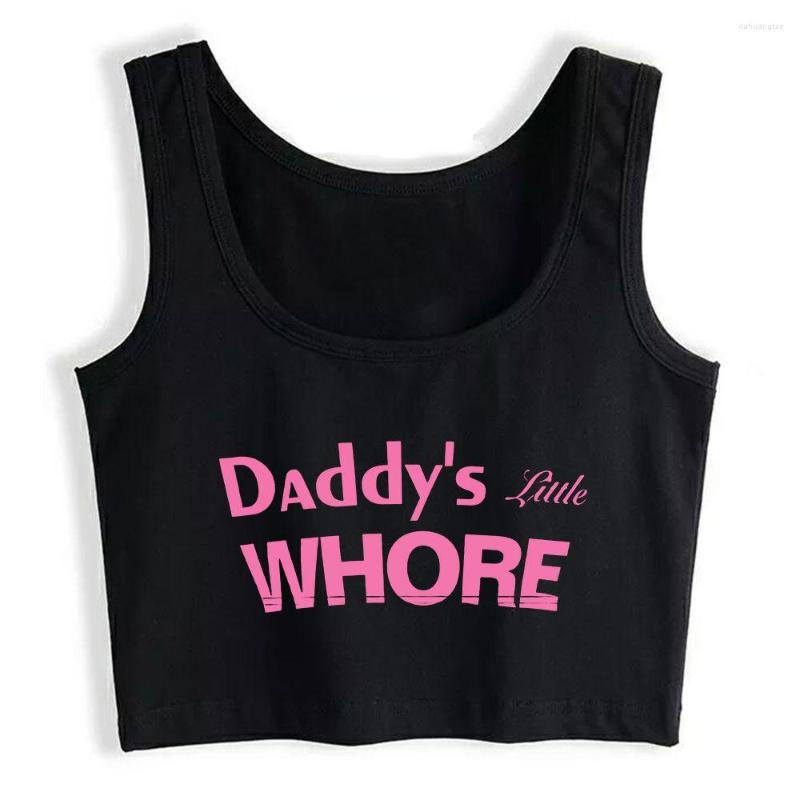 Women' Tanks Papa ' Hoer Crop Top Volwassen Humor Fun Flirty Zomer Harajuku Print Sport Tank, Black
Women' Tanks Papa ' Hoer Crop Top Volwassen Humor Fun Flirty Zomer Harajuku Print Sport Tank, Black