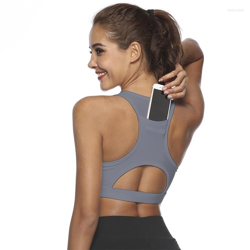 Yoga Outfit Workout Bra Gym Tank Top Breathable Running Sports With Phone Pocket Fitness Push Up Sport Women 7 Colors, White yoga bra
Yoga Outfit Workout Bra Gym Tank Top Breathable Running Sports With Phone Pocket Fitness Push Up Sport Women 7 Colors, White yoga bra
