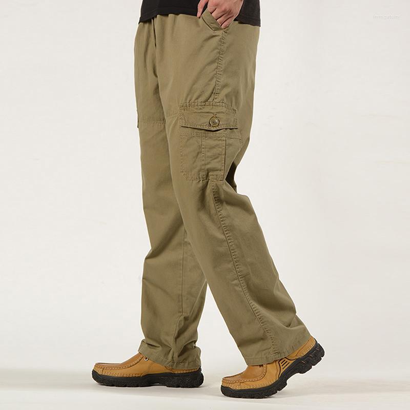 Men's Pants 2022 Men Solid Color Pant Causal Multi-Pocket Loose Straight Trousers Summer Large Size Elastic Waist Breathable Male Wide, Army green
Men's Pants 2022 Men Solid Color Pant Causal Multi-Pocket Loose Straight Trousers Summer Large Size Elastic Waist Breathable Male Wide, Army green