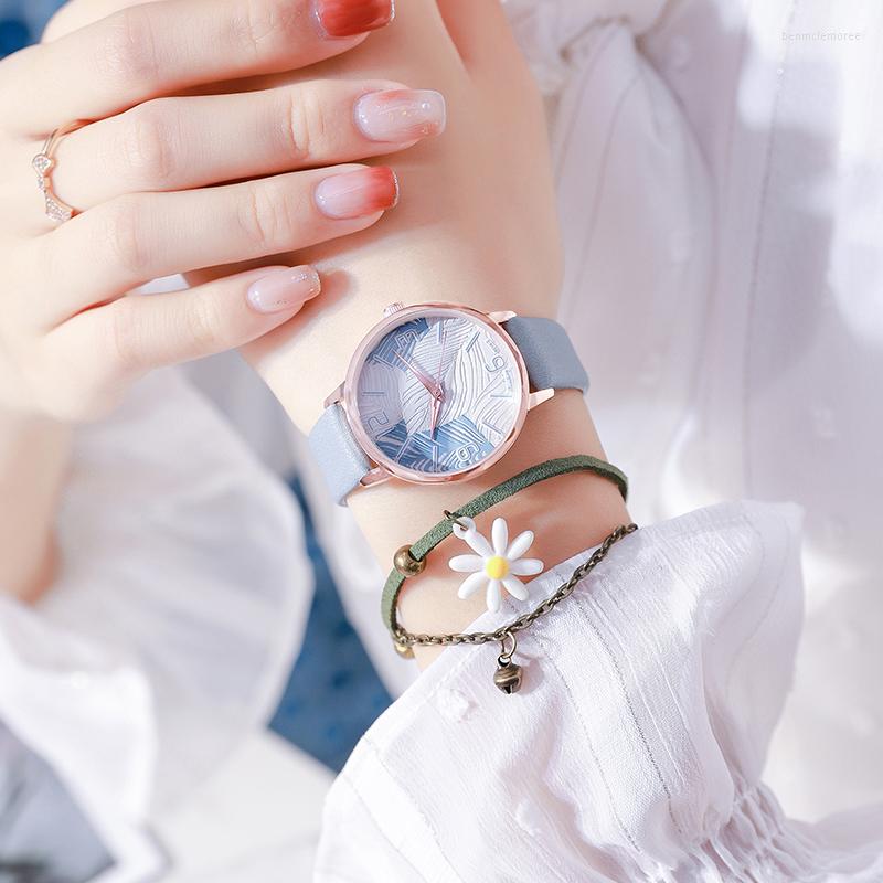Wristwatches Watch Female Models Ins Simple Temperament Student Waterproof Belt Quartz
Wristwatches Watch Female Models Ins Simple Temperament Student Waterproof Belt Quartz