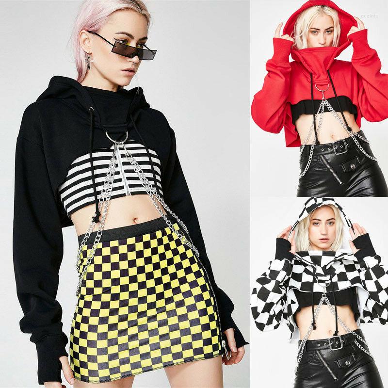 Women' Hoodies Meihuida 2022 Style Women Gothic Punk Hoodie Sweatshirt Jumper Crop Top Casual Pullover Tops, Red
Women' Hoodies Meihuida 2022 Style Women Gothic Punk Hoodie Sweatshirt Jumper Crop Top Casual Pullover Tops, Red