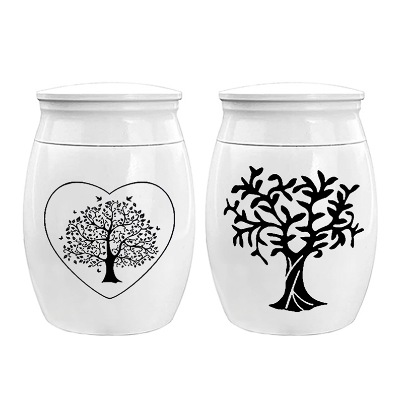 Cremation Pendant Urn with Engraved Tree of Life Motif Mini Funeral Souvenir for Family Members Sharing Ashes to Memorial Human or Pet
Cremation Pendant Urn with Engraved Tree of Life Motif Mini Funeral Souvenir for Family Members Sharing Ashes to Memorial Human or Pet