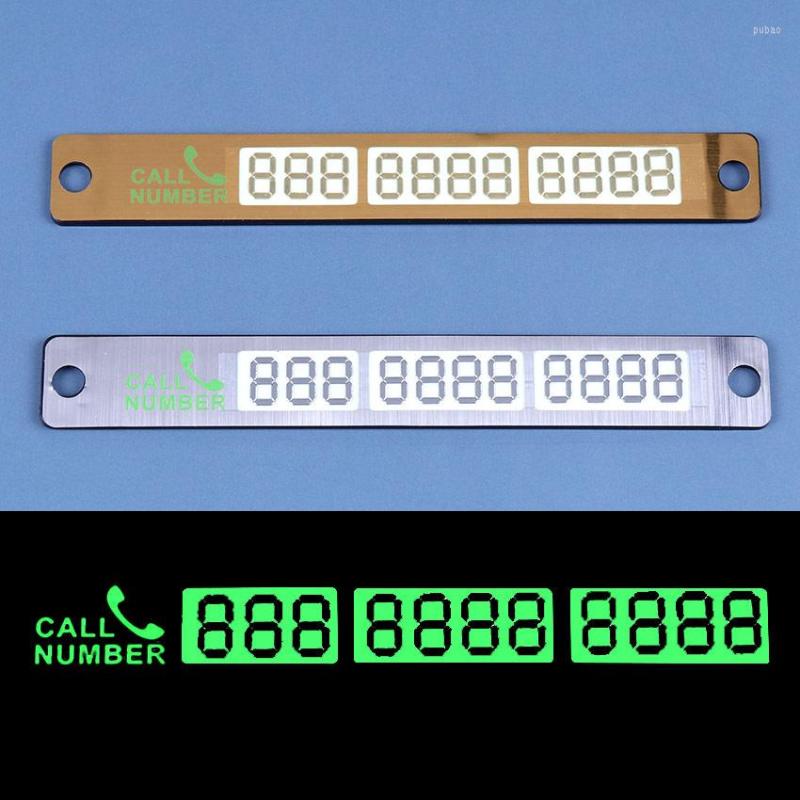 Interior Decorations 1PC Car Styling Telephone Number Card Night Luminous Temporary Parking Suckers Phone
Interior Decorations 1PC Car Styling Telephone Number Card Night Luminous Temporary Parking Suckers Phone